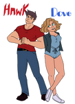 Hank and Dawn (Ref) by wellofhavoc