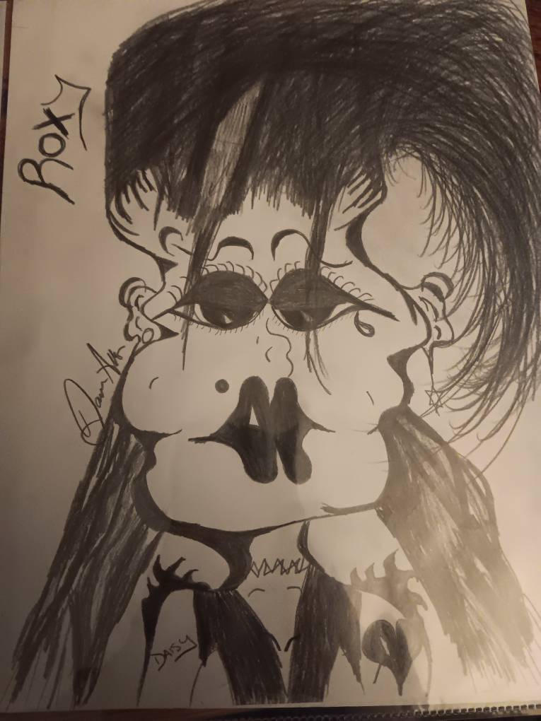 Death Rock Roxy Drawing Roxy! by EmotionalExplosion on DeviantArt