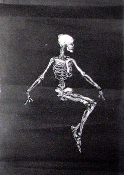 Dancer B - skeleton