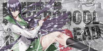 Highschool of the Dead Saeko