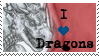 Dragon Stamp by FacetiousKellyAna