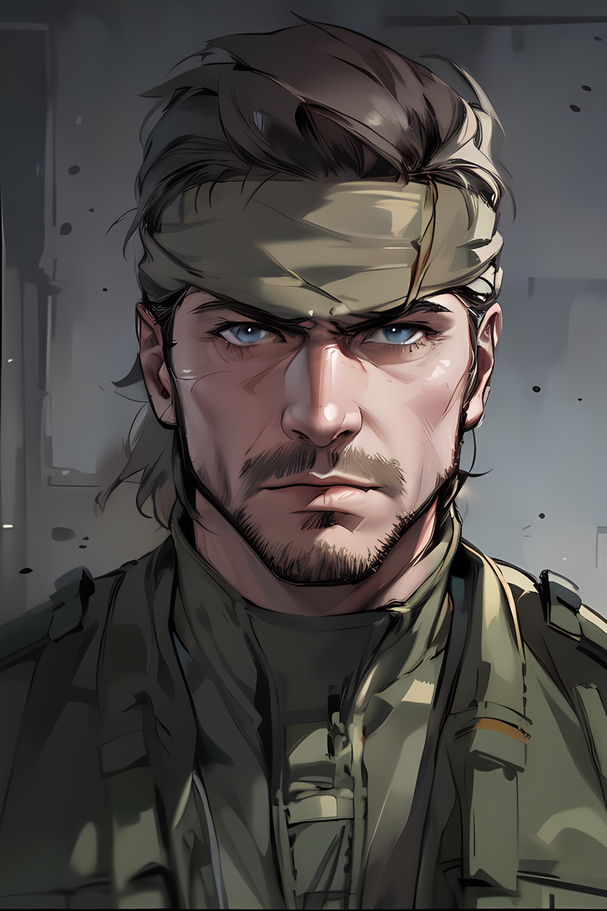 Are big boss and solid snake supposed to look the same? : r/metalgearsolid
