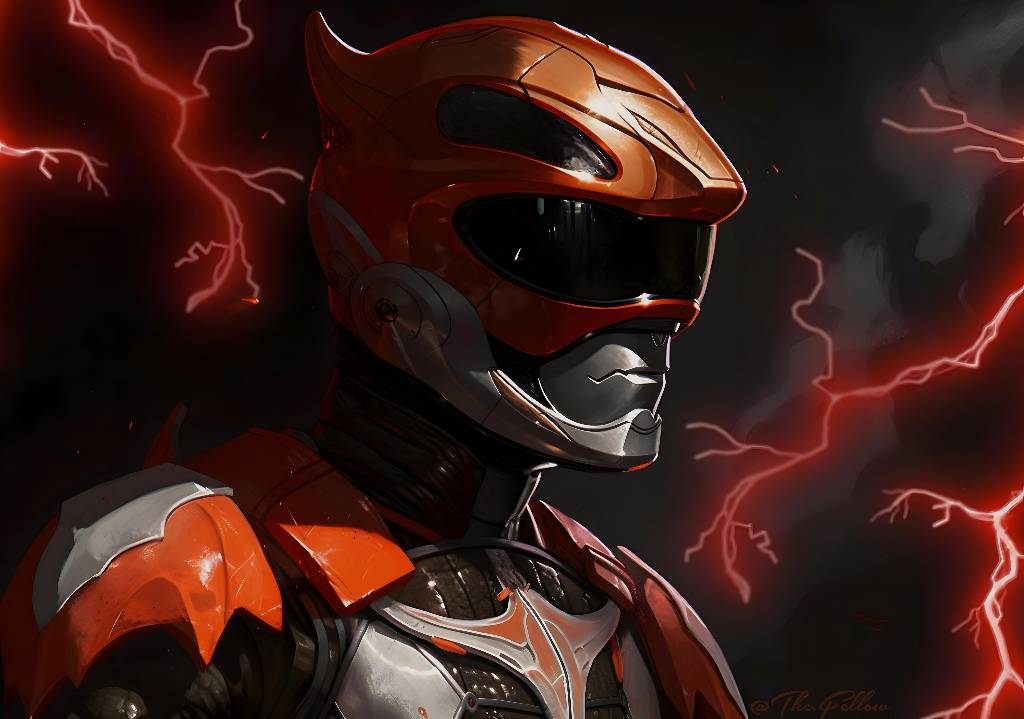 Power Rangers: Red Ranger Lightning by The-Fellow on DeviantArt