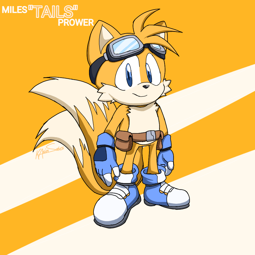 Tails Inventor Miles 'Tails' Prower (Fanart - Redesign) by KAnimSeries on DeviantArt