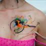 watercolortattoo bird