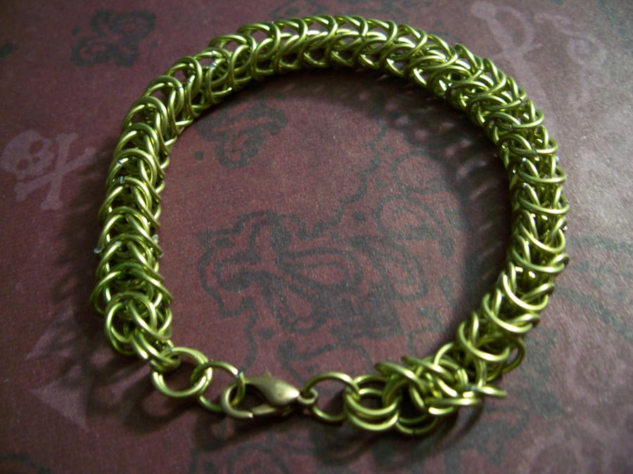 Gold green Byzantine chainmail by Meeshah on DeviantArt