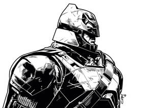 Batman con armadura