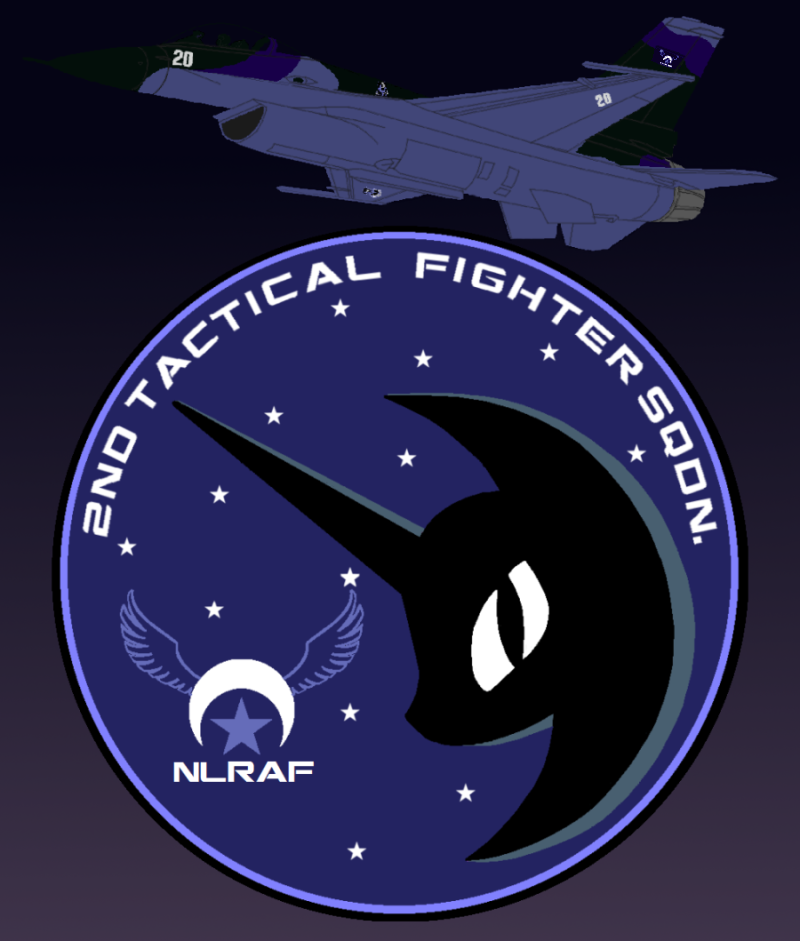 NLRAF Nightmare Squadron Poster