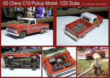 65 Chevy C10 Model: 1:25 Scale