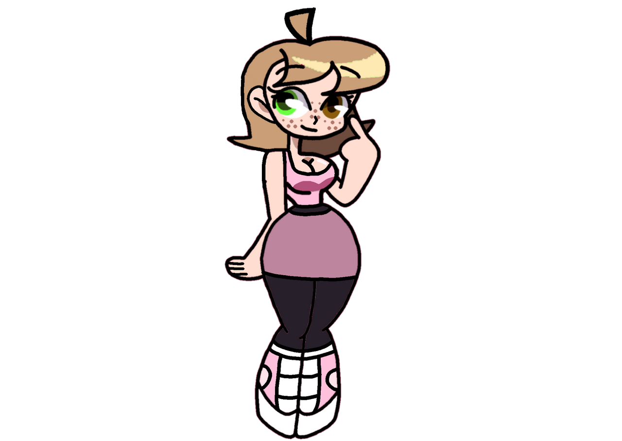 My gf as a human by CrimsonBlis on DeviantArt