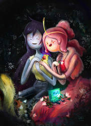 Flowers and You - Marceline and Bubblegum