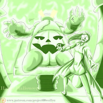 Halloween 2016: It's Aliiiiiiiiive! by Project00Wolfen