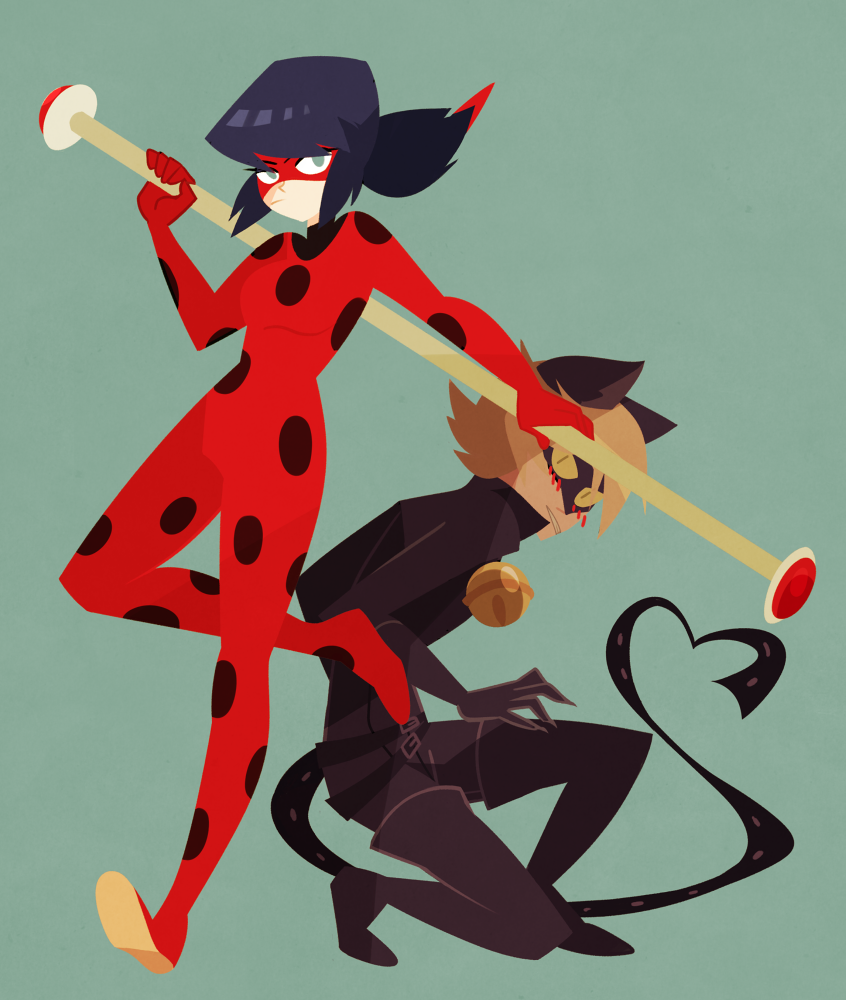 ladybug and chat noir