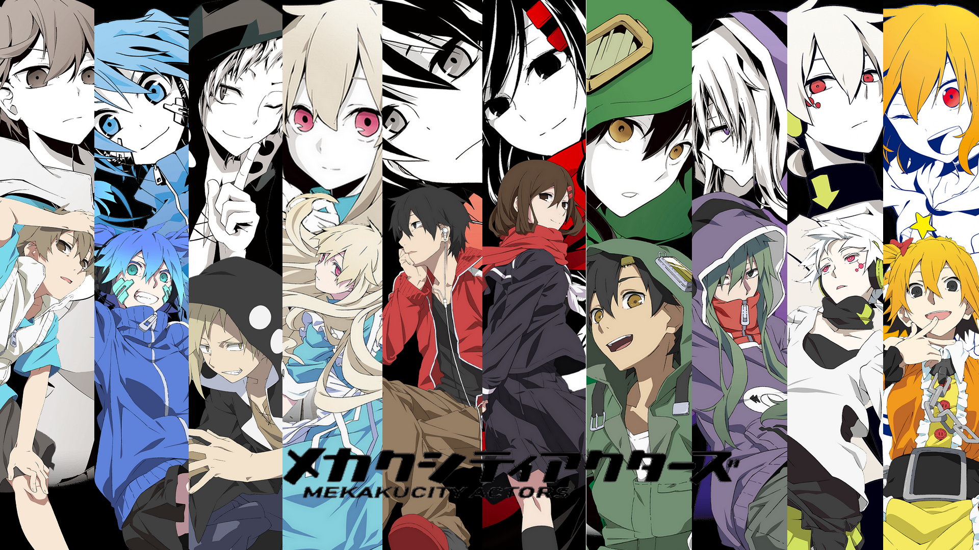 Mekakucity Actors Characters FanArt by tranvo261299 on DeviantArt