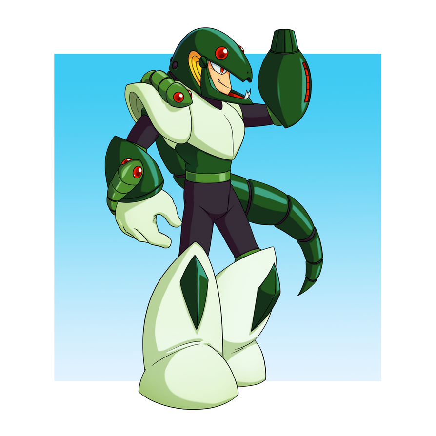 Snake Man Color In Snake Man by ToastieMan on DeviantArt