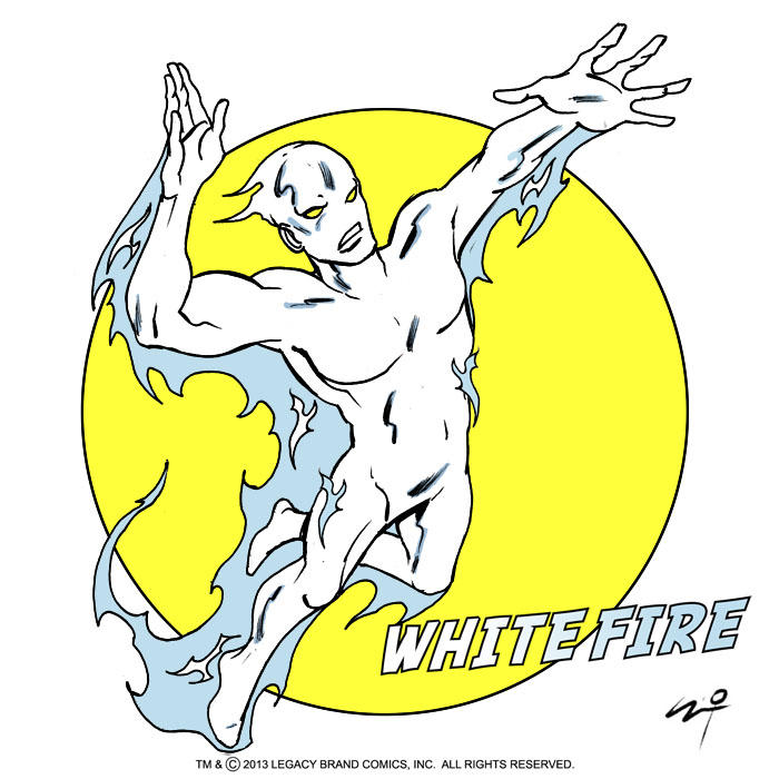 White Fire Deviantart Whitefire -pinup by LegacyHeroComics on DeviantArt