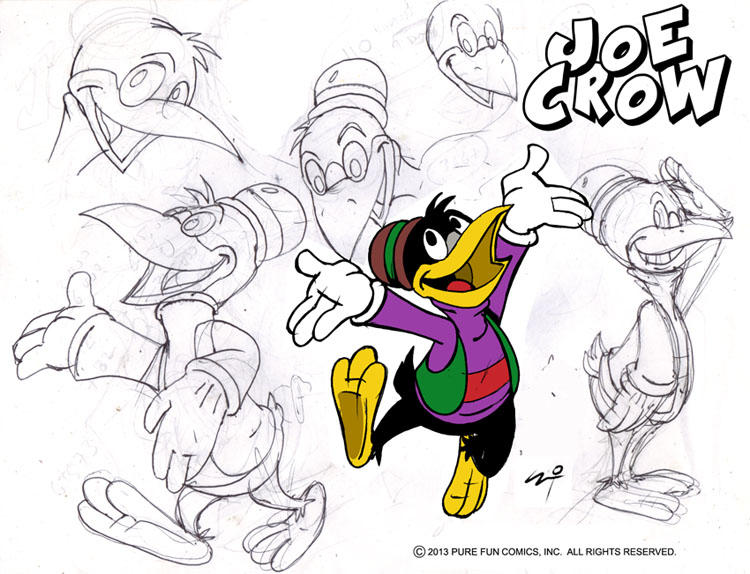 Joe Crow Joe Crow -concept art by LegacyHeroComics on DeviantArt
