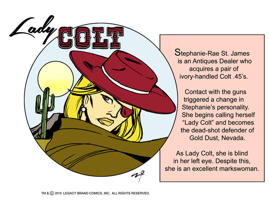 Lady Colt Introducing... Lady Colt by LegacyHeroComics on DeviantArt