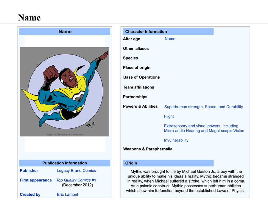 Bio Sample Sprite Bio Template- test 01 by LegacyHeroComics on DeviantArt