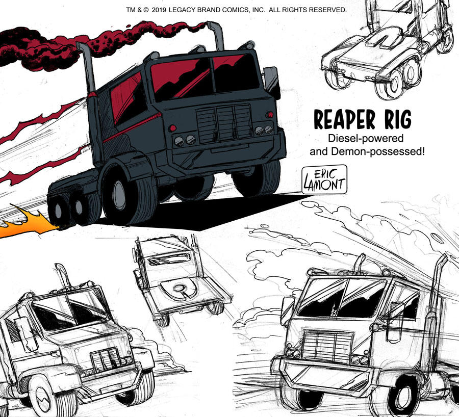 Terror Engine Reeper Fear The Reaper! by LegacyHeroComics on DeviantArt