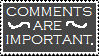 Comments Stamp by pelicanfab123