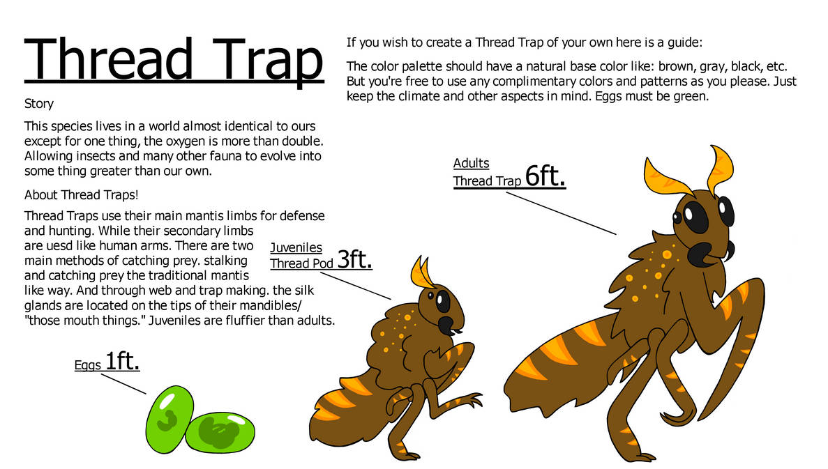 Thread Trap style guide by ShardScale on DeviantArt