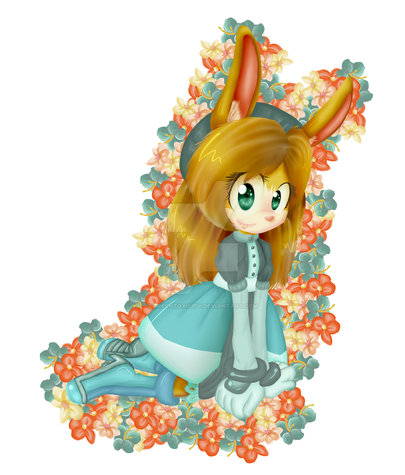 Maria the rabbit by GreenToxicity on DeviantArt