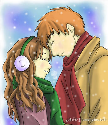 :Ron+Hermione: Winter Love