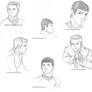 :Kirk+Spock: Sketch Dump