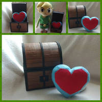 Chest and Heart Container - TLOZ-OOT