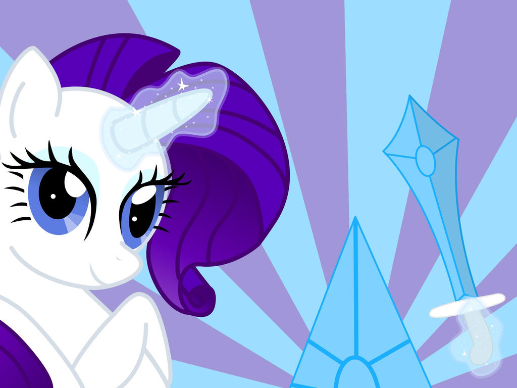 Rarity Wants to duel by BurntCircuit on DeviantArt