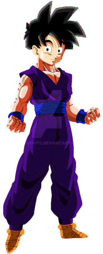 Teen Gohan Render 13 by PrinceofDragonBallZ on DeviantArt