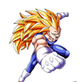 Vegeta SSJ3 attack