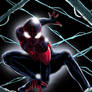 Ultimate Spiderman Miles Morales pose