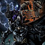 Batman Arkham Knight poster to colors