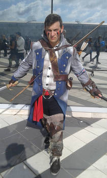 Connor Kenway Cosplay without hood