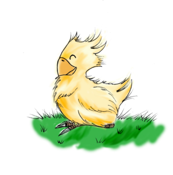 Poofy Chocobo