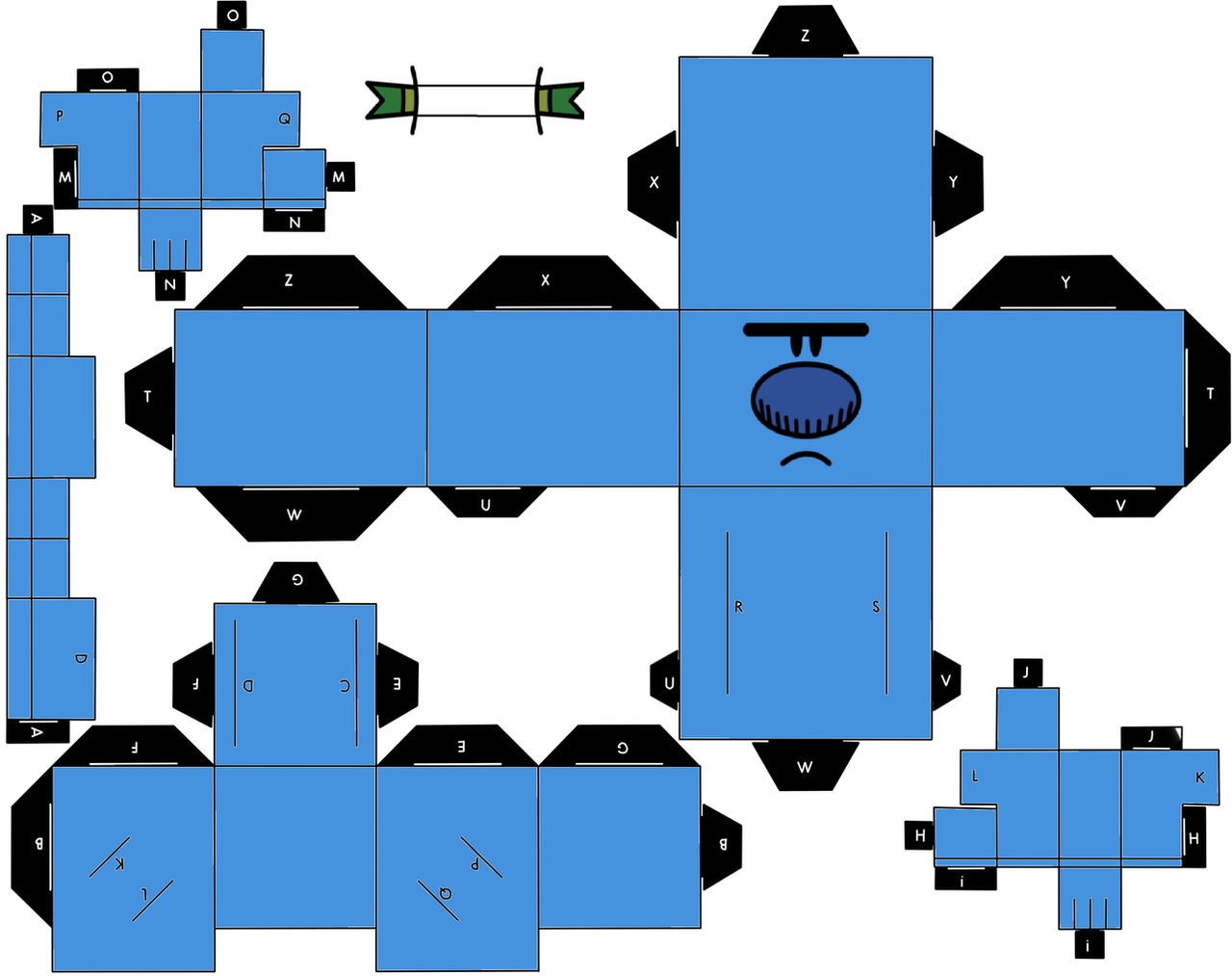 Mr. Grumpy Papercraft by tormentograpixokid on DeviantArt