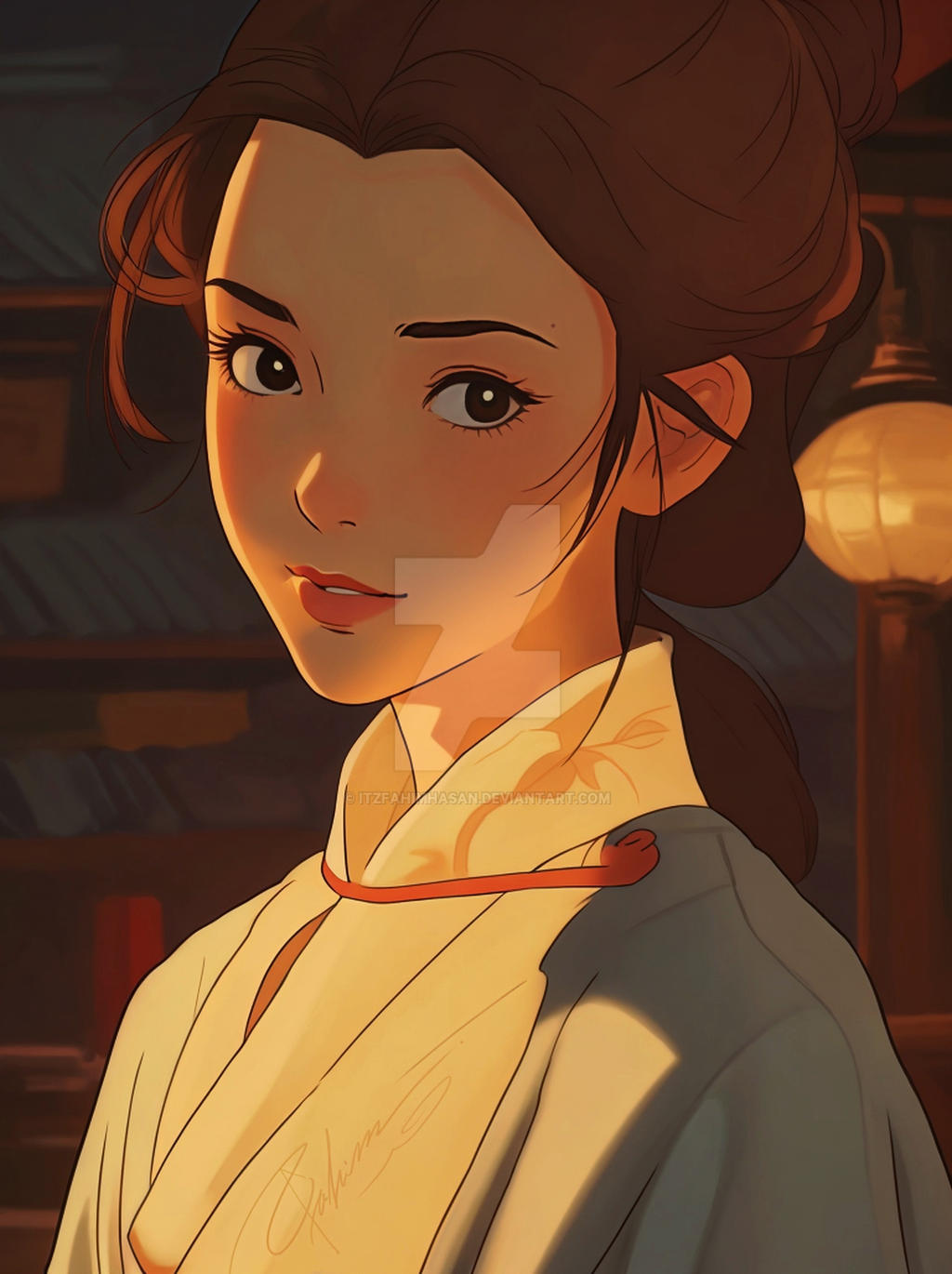 Woman In Kimono V.2