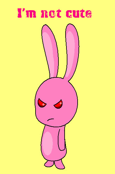 Pink Rude Rabbit Pink by LuRabbid on DeviantArt