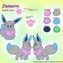 Shamora the Eevee Reference Sheet