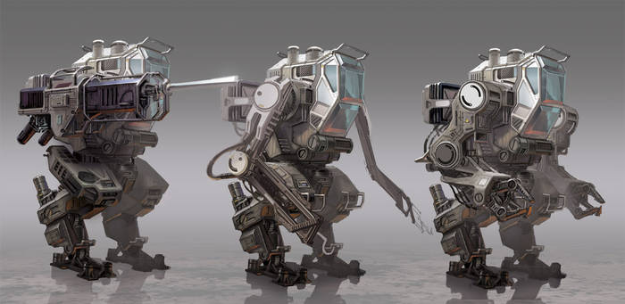 Jackhammer Mech Variations