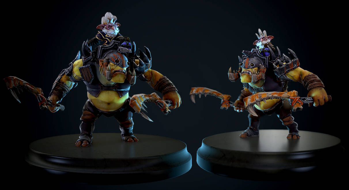 Dota 2 Alchemist - The Convicts' Trophies by Lothrean