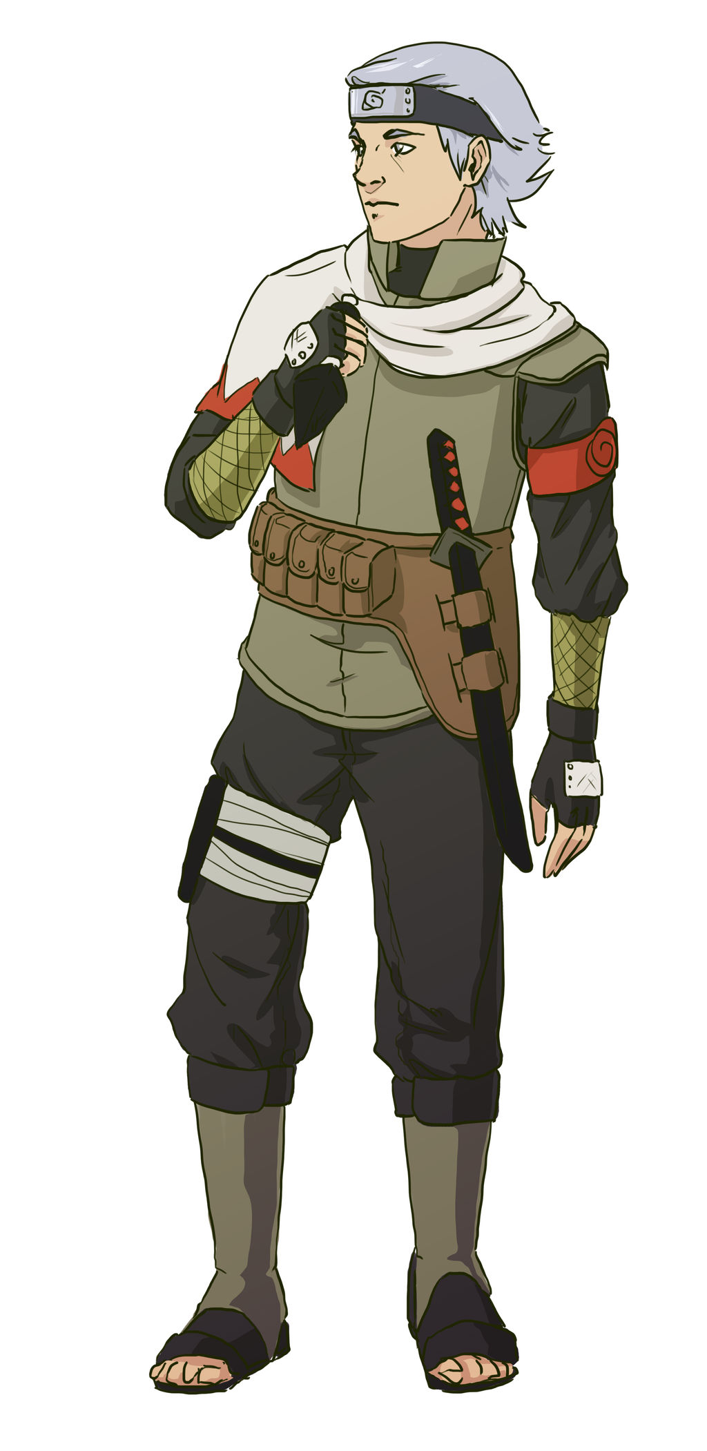 Naruto OC - Jounin by SupremeDark on DeviantArt