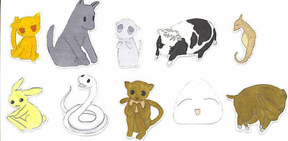 Fruits Basket Stickers