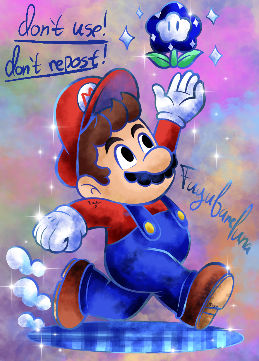 Collab: Mario by fuyubareluna on DeviantArt