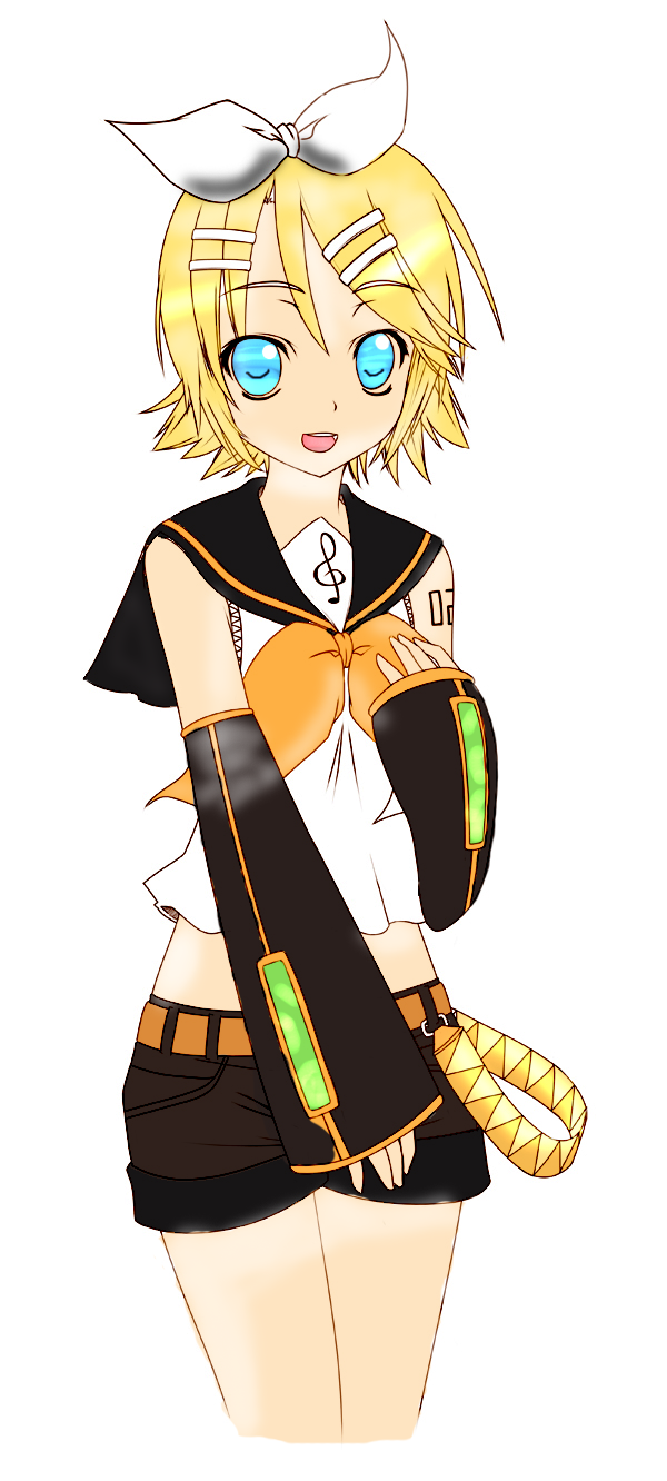 Kagamine Rin Vector Rin Kagamine Colored by WereForeverTogether on DeviantArt