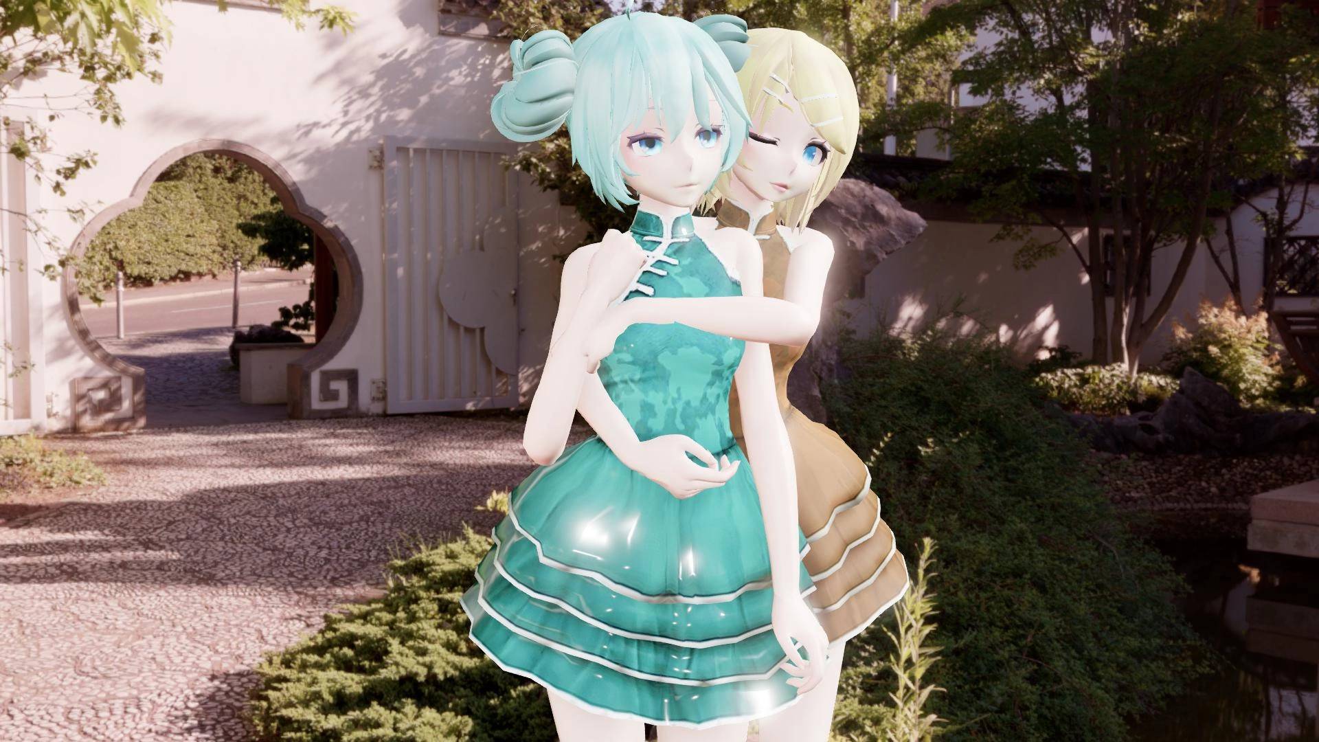 ::Miku and Rin:: by senyademonova on DeviantArt