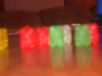 My gummy bear army