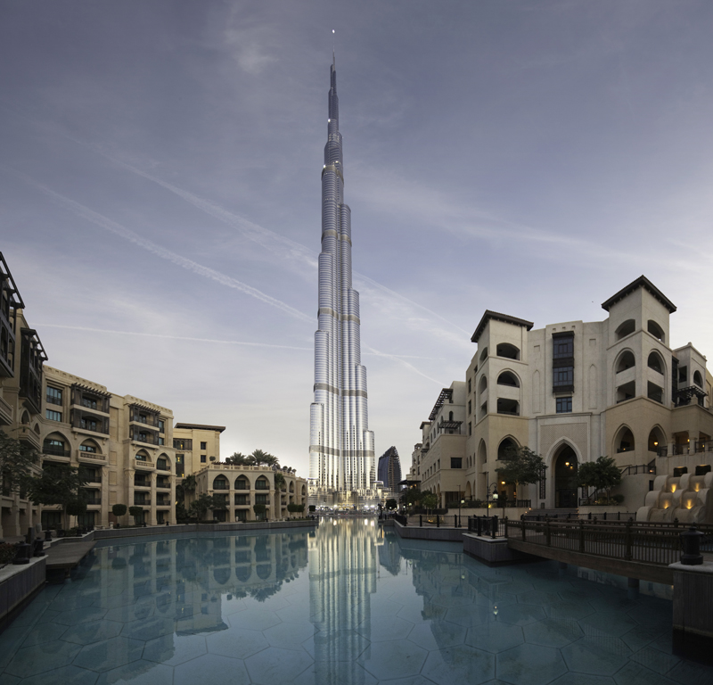 Burj Khalifa at dawn